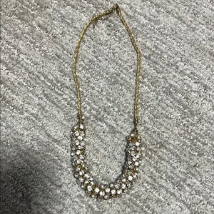 Elegant Gold and Silver Necklace